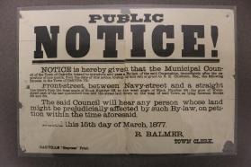 Document, Notice