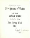 Canada Safety Council Certificate