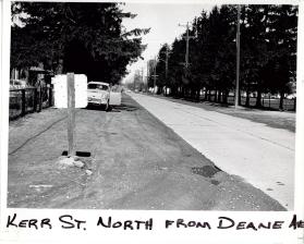 Kerr St. North from Deane Ave.