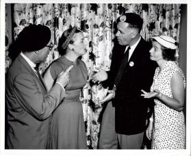 (R) Herb Merry and Wife with (L) Fred Tilley