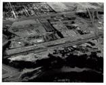 Aerial view of Oakville Train Station