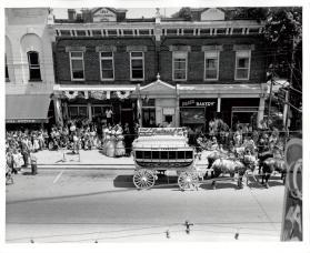 Visit of Centennial Coach from Milton