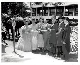 Visit of Centennial Coach from Milton