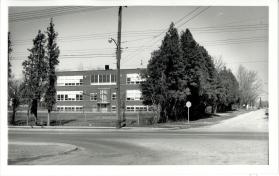 Back of Westwood School facing Kerr Street
