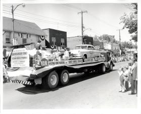 Dominion Day Parade, Victorian Order on Nurses Float
