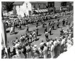 Dominion Day Parade, Band passing in front of Dunn's Drug Store