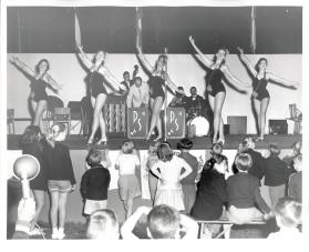 Centennial Variety Show, Dancing Group on stage