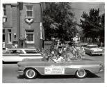 Children's Parade Miss Oakville in car