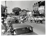 Children's Day Parade Looking west on Colborne Street from Thomas Street
