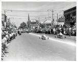 Junior Hot Rod Derby Looking East on Colborne Street from Trust Credit Building