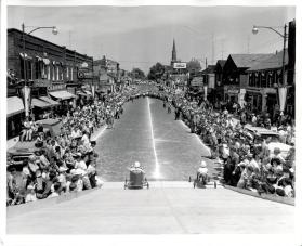 Junior Hot Rod Derby on Colborne Street