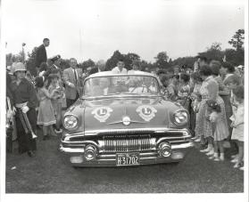 Turning of Sod for Lion's Club Swimming Pool at Trafalgar Park
