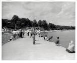 Hydroplane Regatta, Looking North from end of Pier