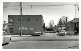 Southwest corner of Rebecca Street and Kerr Street
