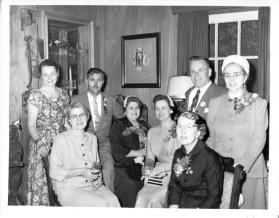 Guests of Booster Banquet