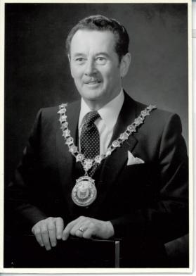 Photograph of Mayor B.H. (Harry) Barrett