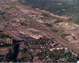 Aerial view of Q.E.W. Highway and Trafalgar Road, Oakville