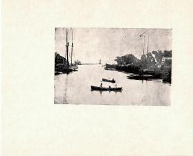 Boats on Sixteen Mile Creek