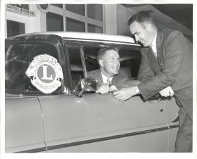 Presentation: Winner of Lion's Club Car Drawer