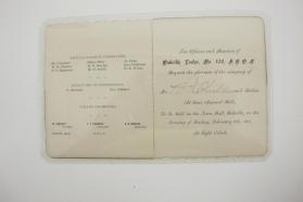 Correspondence, Invitation