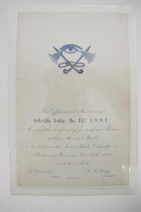 Correspondence, Invitation