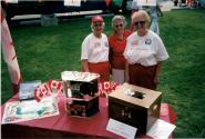 Speak Out!... Canada... Pensons-y! Members at Coronation Park during the Oakville Waterfront Festival in 1998