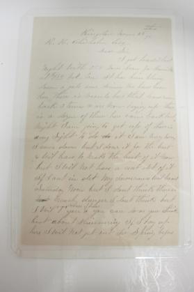 Correspondence, Letter