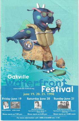 Oakville Waterfront Festival 1998 Brochure